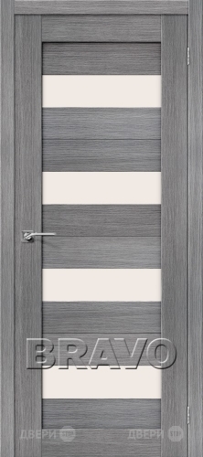 Межкомнатная дверь Порта-23 (Grey Veralinga) в Жуковский
