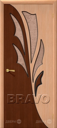 Межкомнатная дверь со стеклом Дуэт (Дуб) в Жуковский