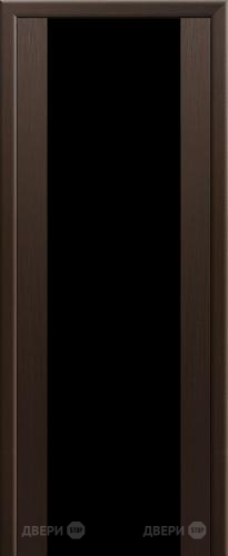 Межкомнатная дверь ProfilDoors 8X венге мелинга (черный триплекс) в Жуковский