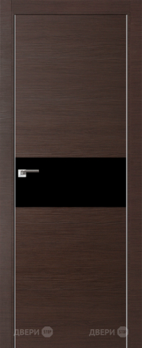 Межкомнатная дверь ProfilDoors 4Z венге кроскут (черный лак) в Жуковский