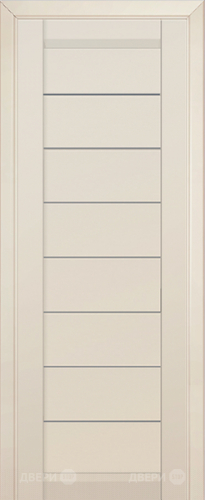 Межкомнатная дверь ProfilDoors 71U магнолия сатинат (графит) в Жуковский