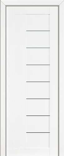 Межкомнатная дверь ProfilDoors 17L белый люкс (графит) в Жуковский