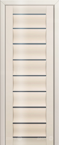 Межкомнатная дверь ProfilDoors 76L магнолия люкс (графит) в Жуковский