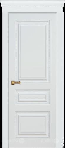 Межкомнатная дверь Троя ПГ белая эмаль в Жуковский