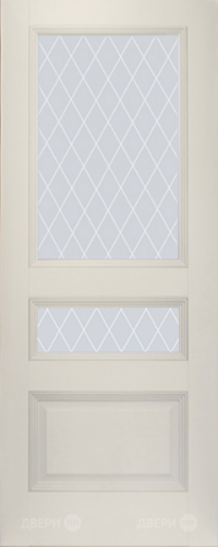 Межкомнатная дверь ProfilDoors 68U магнолия сатинат (ромб) в Жуковский