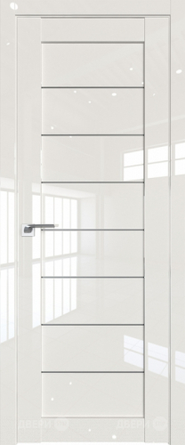 Межкомнатная дверь ProfilDoors 71L Магнолия люкс (графит) в Жуковский