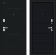 Входная металлическая Дверь Bravo Граффити-1 Букле черное/Total Black в Жуковский