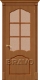 Межкомнатная дверь со стеклом Каролина (Орех) в Жуковский