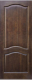 Межкомнатная дверь 7-ПГ темный лак в Жуковский