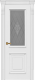 Межкомнатная дверь Диана ПО белая эмаль (мателюкс с фрезеровкой) в Жуковский
