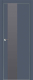 Межкомнатная дверь ProfilDoors 5E Антрацит (серебряный лак) в Жуковский