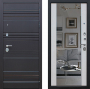 Дверь АСД Дуэт с зеркалом Лиственница белая