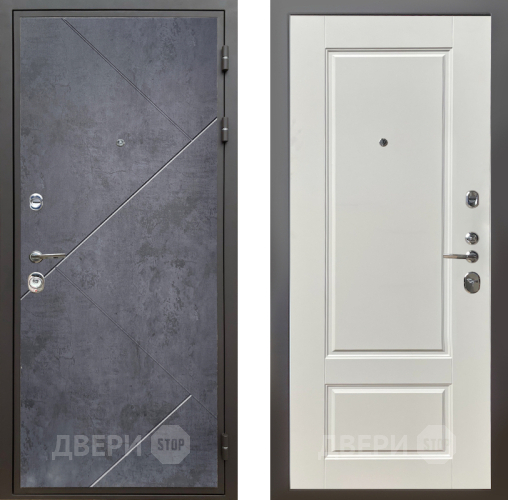 Входная металлическая Дверь Шелтер (SHELTER) Комфорт Бетон урбан индиго 5 Силк тирамиссу в Жуковский