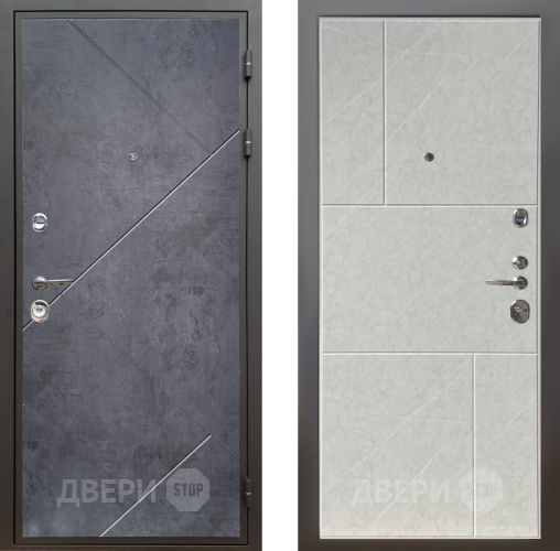 Входная металлическая Дверь Шелтер (SHELTER) Комфорт Бетон урбан индиго 9 Гранит лава лайт в Жуковский