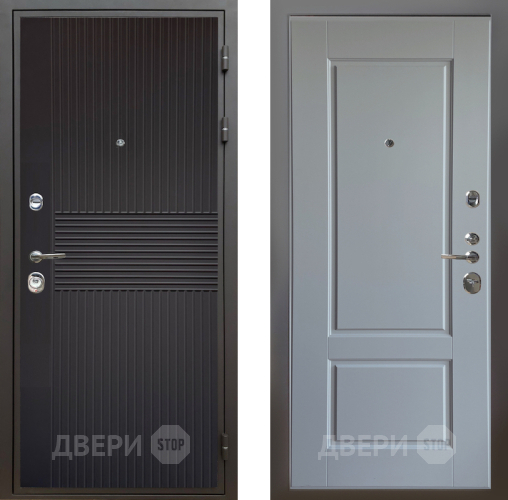Дверь Шелтер (SHELTER) Комфорт Черная шагрень 6 Силк Маус в Жуковский