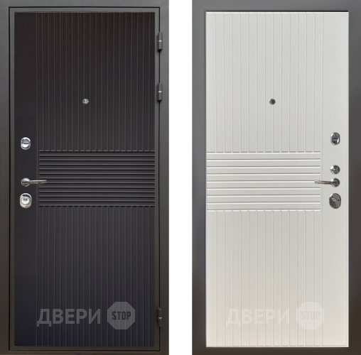 Входная металлическая Дверь Шелтер (SHELTER) Комфорт Черная шагрень 10 Силк Сноу в Жуковский
