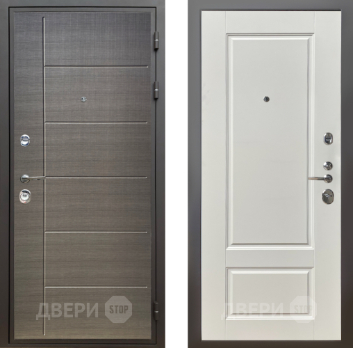 Входная металлическая Дверь Шелтер (SHELTER) Комфорт Лен сильвер 5 Силк тирамиссу в Жуковский