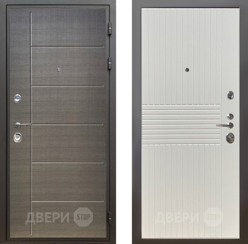 Входная металлическая Дверь Шелтер (SHELTER) Комфорт Лен сильвер 10 Силк Сноу в Жуковский