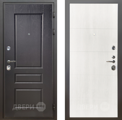 Входная металлическая Дверь Шелтер (SHELTER) Комфорт Дуб английский 7 Дуб филадельфия крем в Жуковский