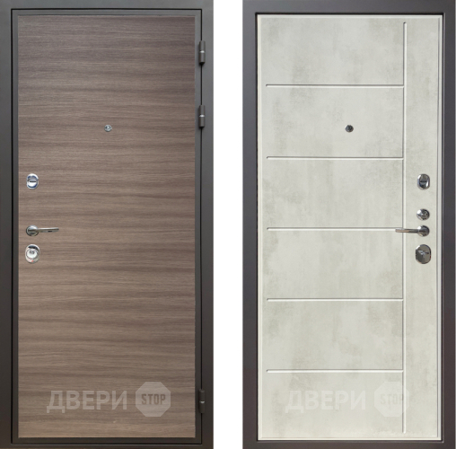 Дверь Шелтер (SHELTER) Комфорт Дуб тоскано поперечный 11 Бетон крем в Жуковский