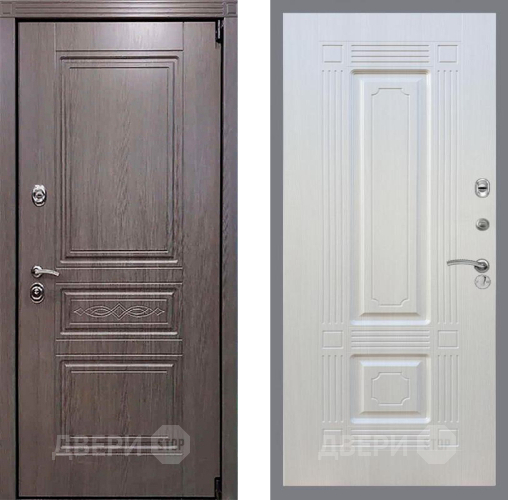 Входная металлическая Дверь Рекс (REX) Пренмиум-S FL-2 Лиственница беж в Жуковский