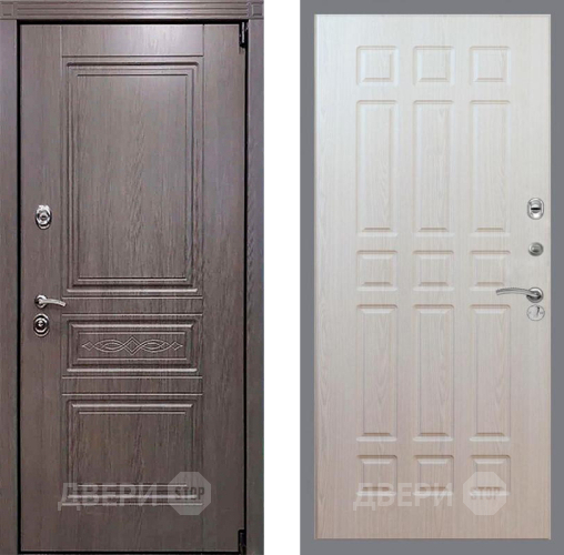 Входная металлическая Дверь Рекс (REX) Пренмиум-S FL-33 Беленый дуб в Жуковский