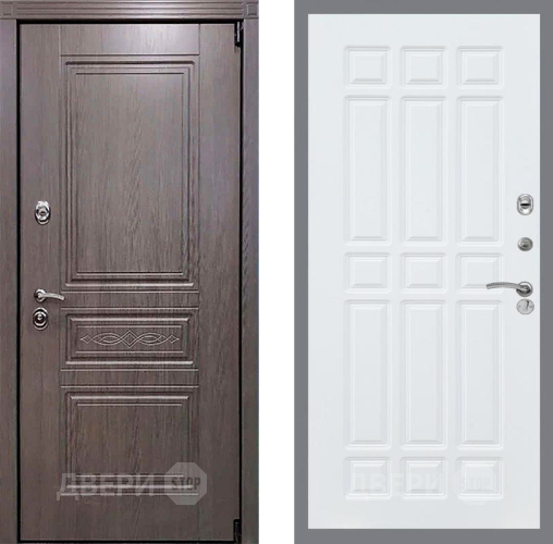 Входная металлическая Дверь Рекс (REX) Пренмиум-S FL-33 Силк Сноу в Жуковский