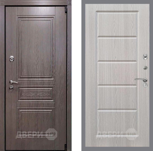 Входная металлическая Дверь Рекс (REX) Пренмиум-S FL-39 Беленый дуб в Жуковский