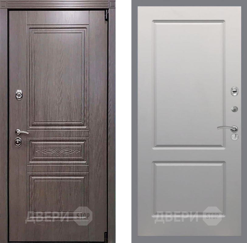 Входная металлическая Дверь Рекс (REX) Пренмиум-S FL-117 Грей софт в Жуковский