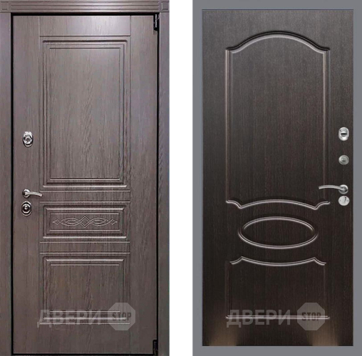 Входная металлическая Дверь Рекс (REX) Пренмиум-S FL-128 Венге светлый в Жуковский