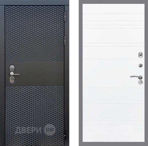 Входная металлическая Дверь Стоп БЛЭК CISA Лайн Силк Сноу в Жуковский