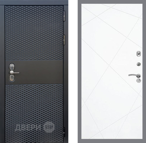 Входная металлическая Дверь Стоп БЛЭК CISA ФЛ-291 Силк Сноу в Жуковский