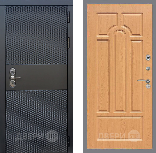 Входная металлическая Дверь Стоп БЛЭК CISA ФЛ-58 Дуб в Жуковский