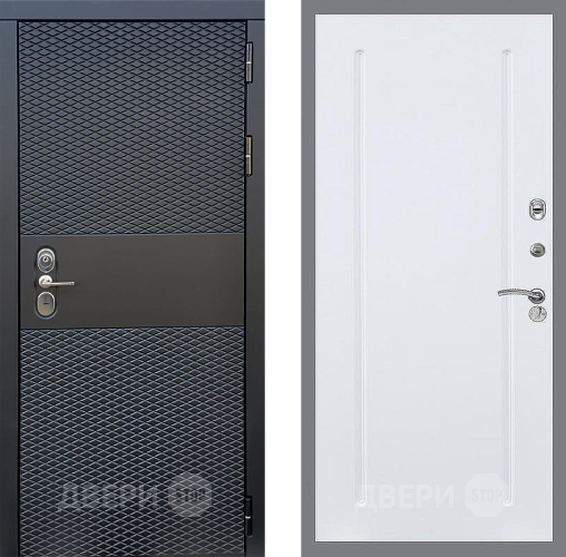 Входная металлическая Дверь Стоп БЛЭК CISA ФЛ-68 Силк Сноу в Жуковский