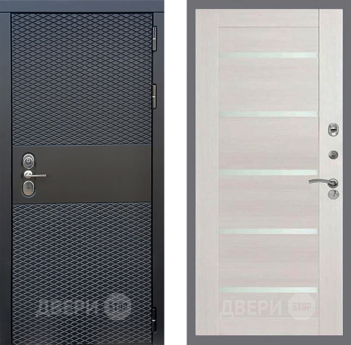 Входная металлическая Дверь Стоп БЛЭК CISA СБ-14 Лиственница беж в Жуковский