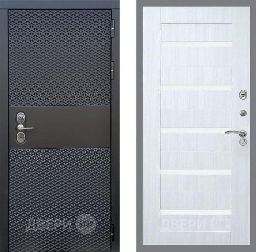 Входная металлическая Дверь Стоп БЛЭК CISA СБ-14 Сандал белый в Жуковский