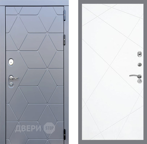 Входная металлическая Дверь Стоп КОСМО ФЛ-291 Силк Сноу в Жуковский