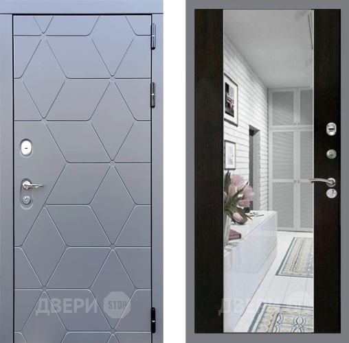 Дверь Стоп КОСМО Зеркало СБ-16 Венге в Жуковский