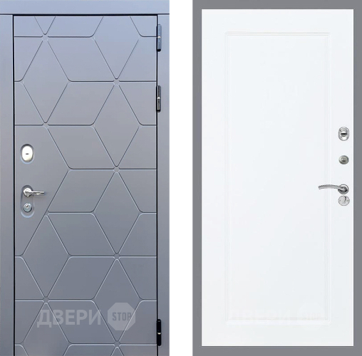 Входная металлическая Дверь Стоп КОСМО ФЛ-119 Силк Сноу в Жуковский