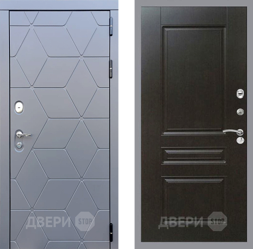 Входная металлическая Дверь Стоп КОСМО ФЛ-243 Венге в Жуковский