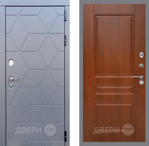 Входная металлическая Дверь Стоп КОСМО ФЛ-243 Итальянский орех в Жуковский