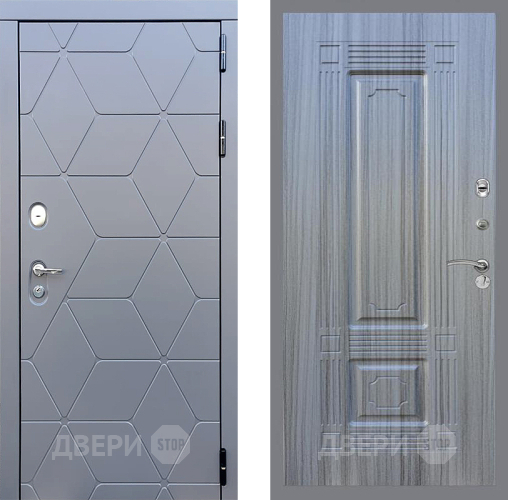 Входная металлическая Дверь Стоп КОСМО ФЛ-2 Сандал грей в Жуковский