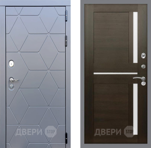 Входная металлическая Дверь Стоп КОСМО СБ-18 Венге в Жуковский