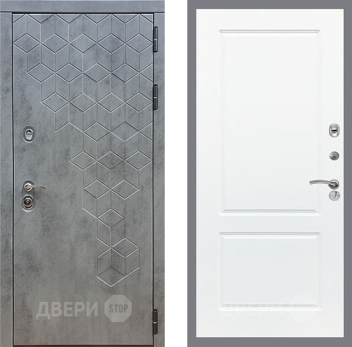 Входная металлическая Дверь Стоп БЕТОН ФЛ-117 Силк Сноу в Жуковский