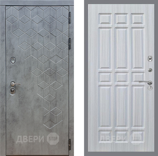 Входная металлическая Дверь Стоп БЕТОН ФЛ-33 Сандал белый в Жуковский