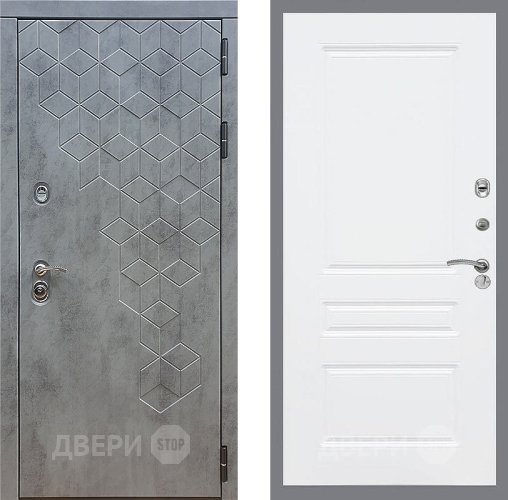 Дверь Стоп БЕТОН ФЛ-243 Силк Сноу в Жуковский