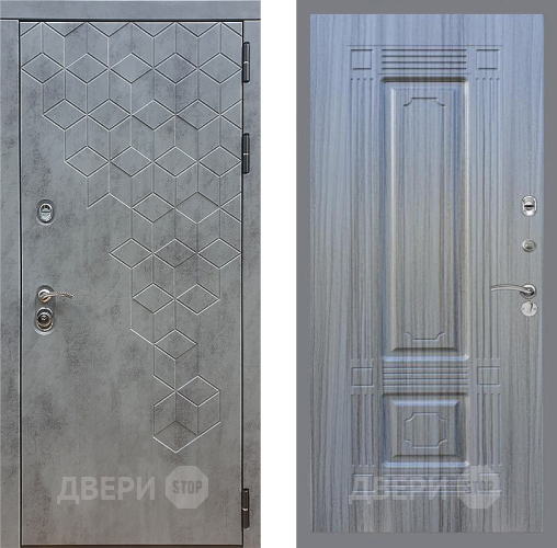 Входная металлическая Дверь Стоп БЕТОН ФЛ-2 Сандал грей в Жуковский