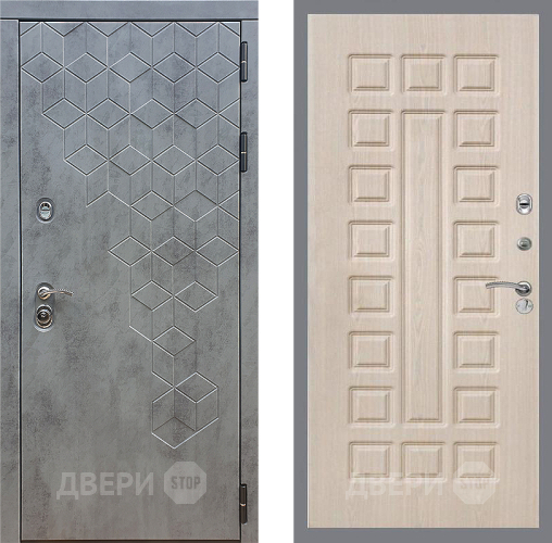Дверь Стоп БЕТОН ФЛ-183 Беленый дуб в Жуковский