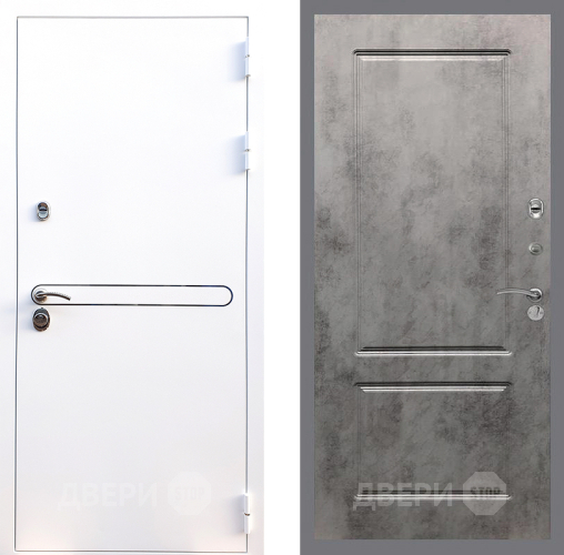 Дверь Стоп Лайн Вайт ФЛ-117 Бетон темный в Жуковский