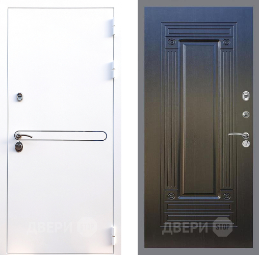 Входная металлическая Дверь Стоп Лайн Вайт ФЛ-4 Венге в Жуковский
